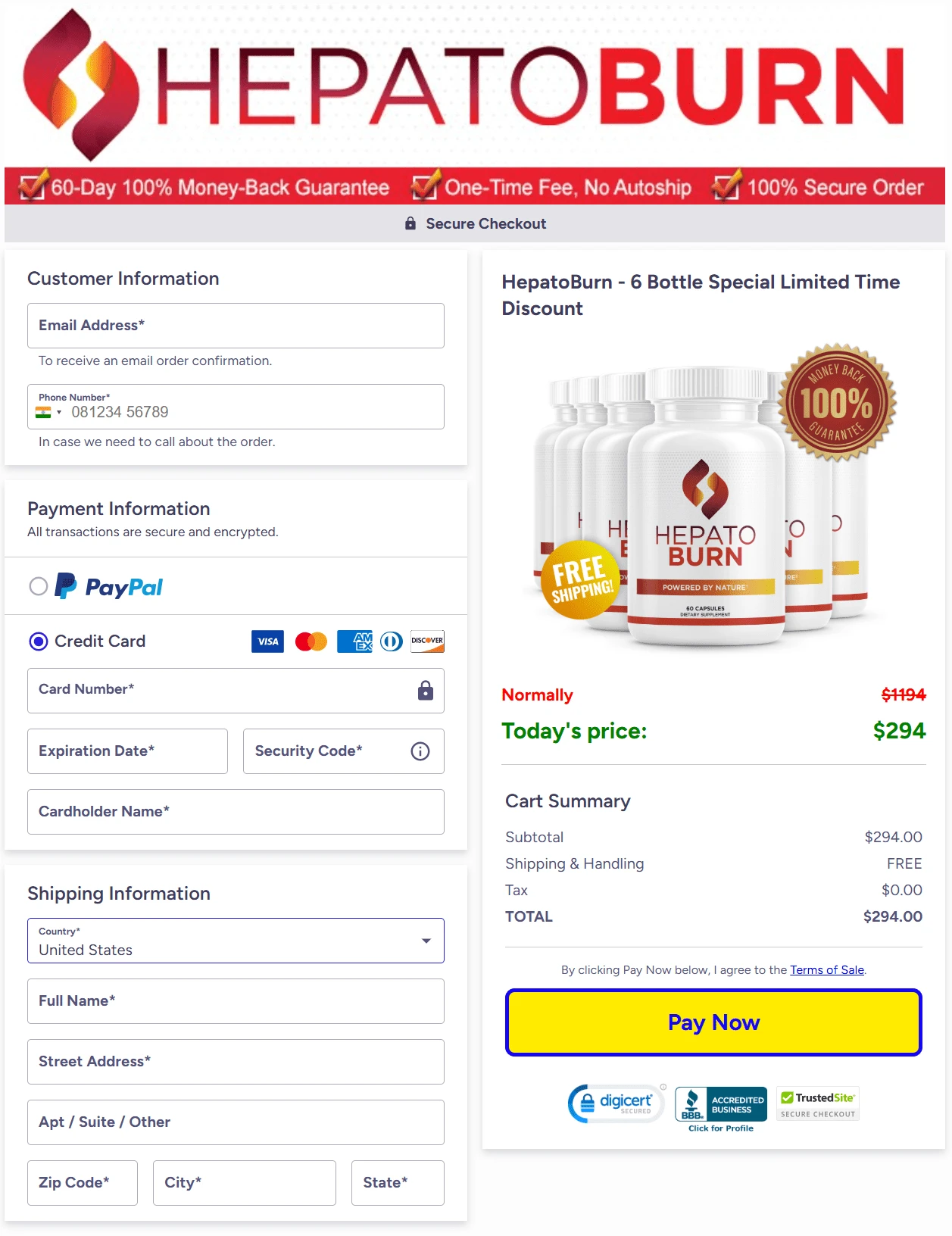 HEPATOBURN BUY